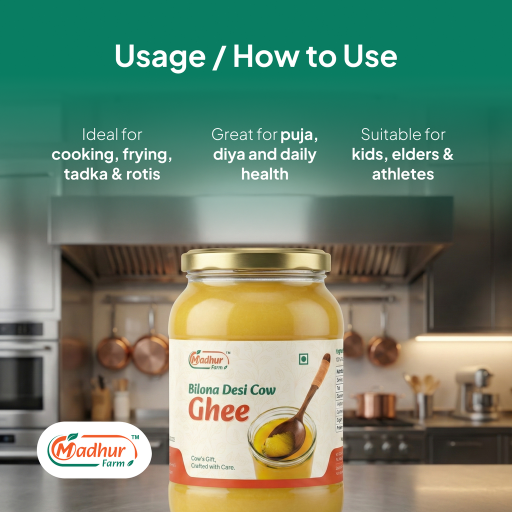 Madhur Farm Pure Desi Cow Ghee