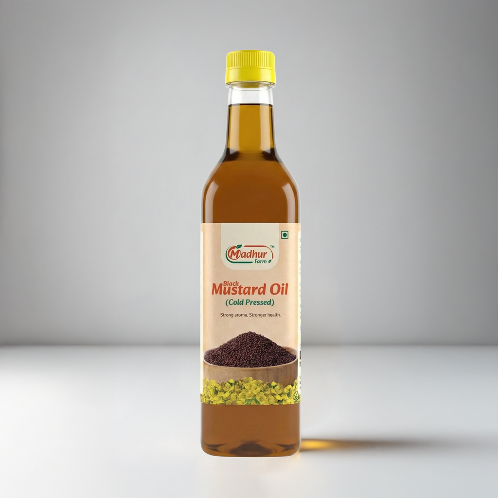 Madhurfarm Woodpress Mustard Oil