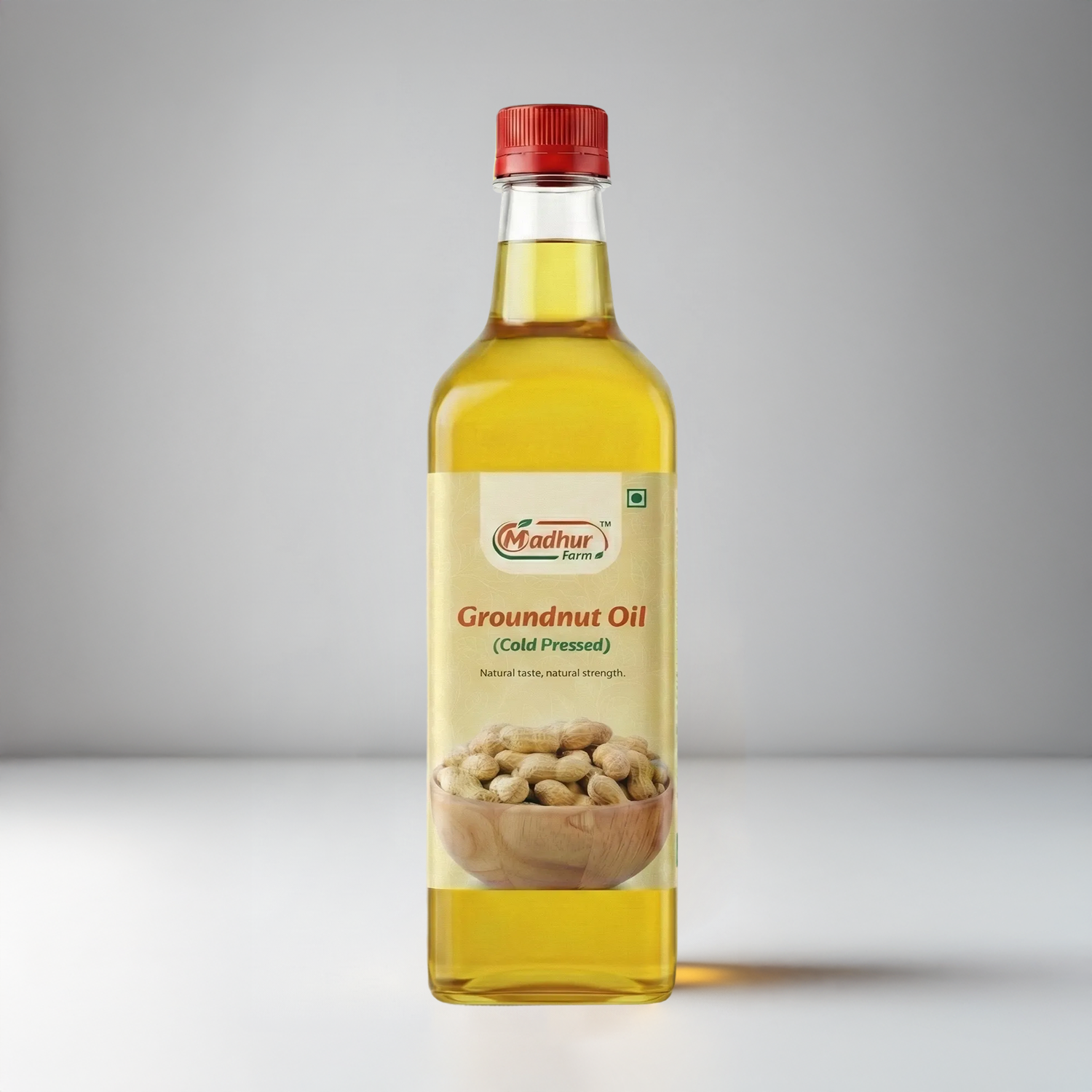 Madhurfarm Woodpress Groundnut Oil 500 ML