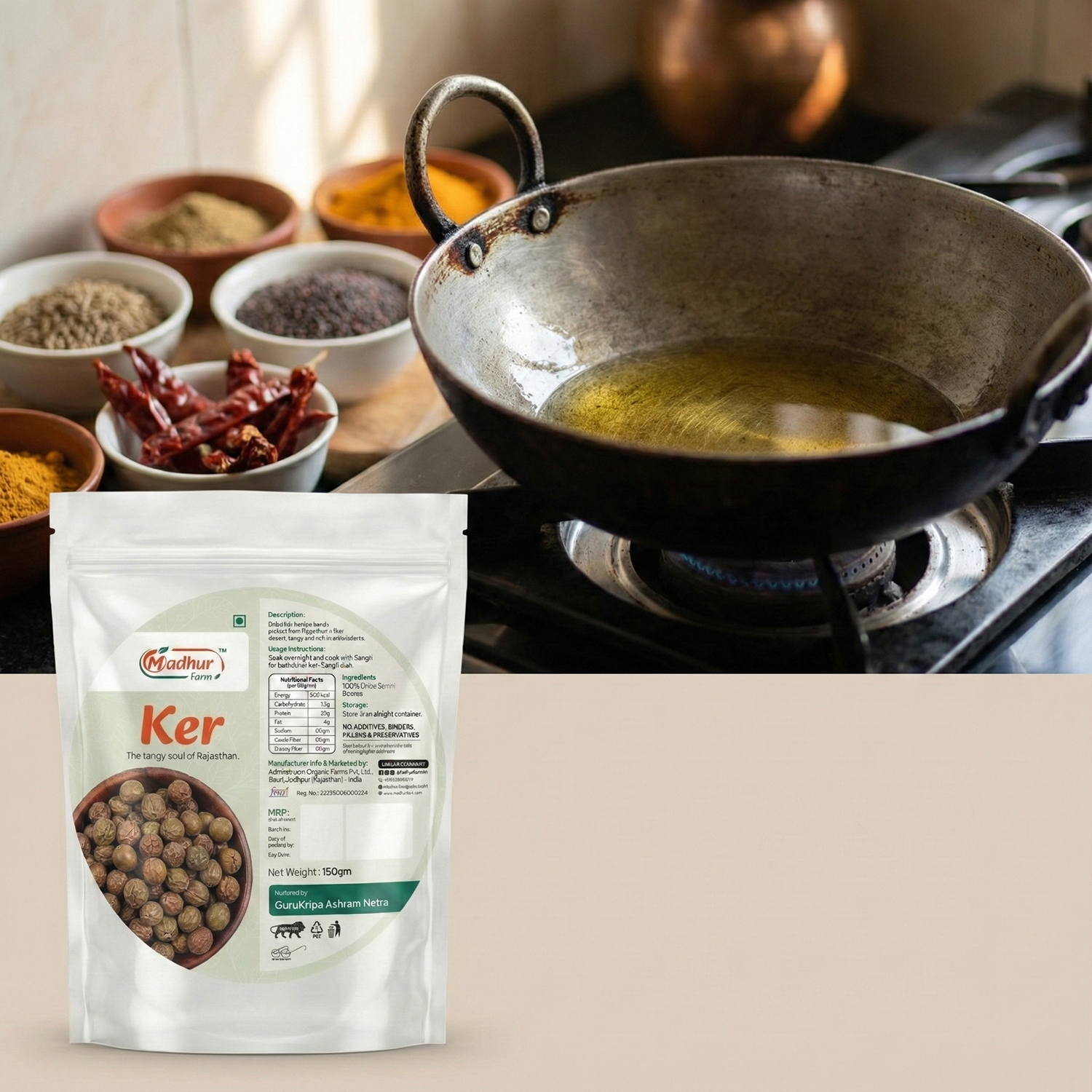 Madhur Farm Ker 150g