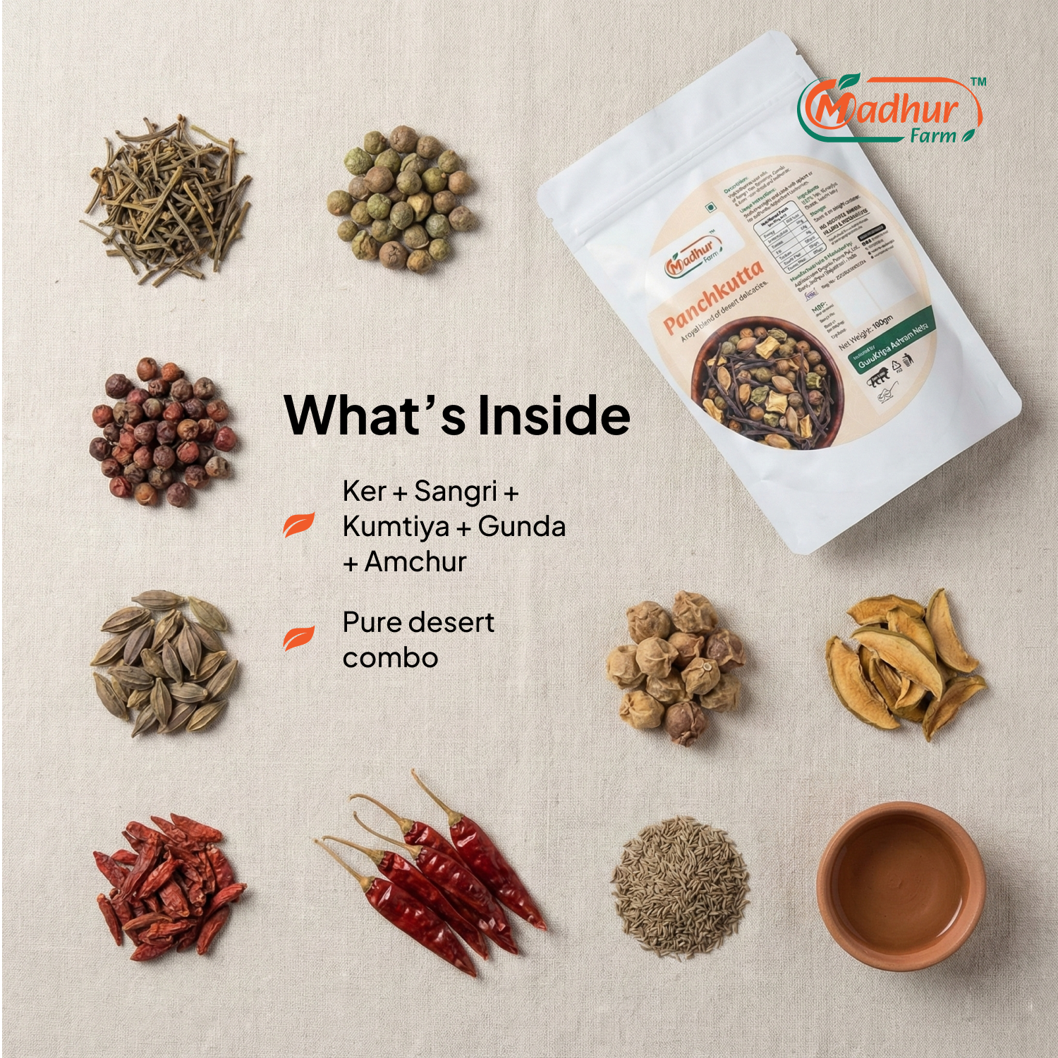 Madhurfarm Panchkutta 150g