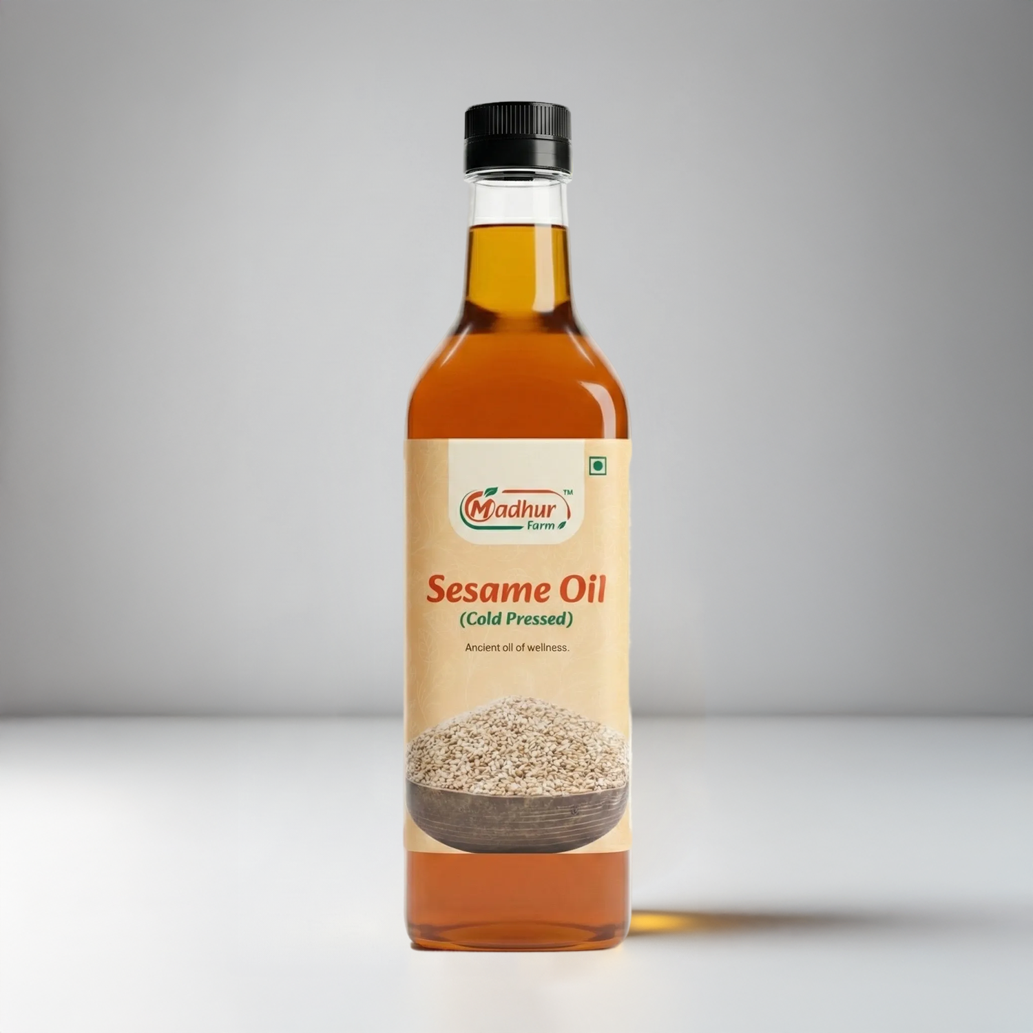 Madhurfarm Woodpress Sesame Oil 1 Liter
