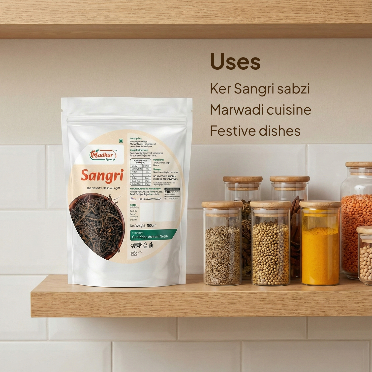 Madhur Farm Sangri 150g